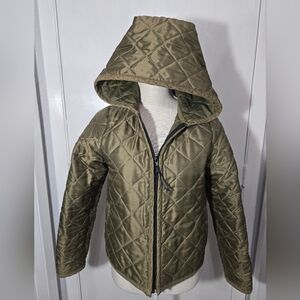 Vintage Authentic LAVENHAM - Green Women's Lightweight Jacket Sz Small